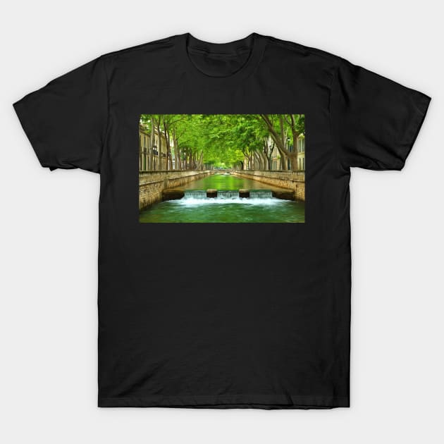 Les Quais de la Fontaine T-Shirt by Shirasaya